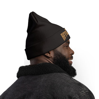 "Beard Affiliated" Embroidered Knit Beanie