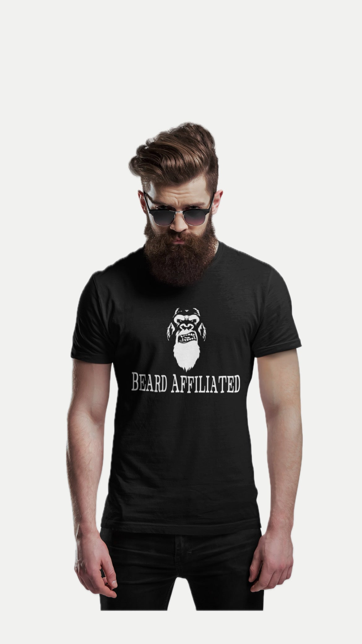 Beard Affiliated Classic Vintage Logo Tee