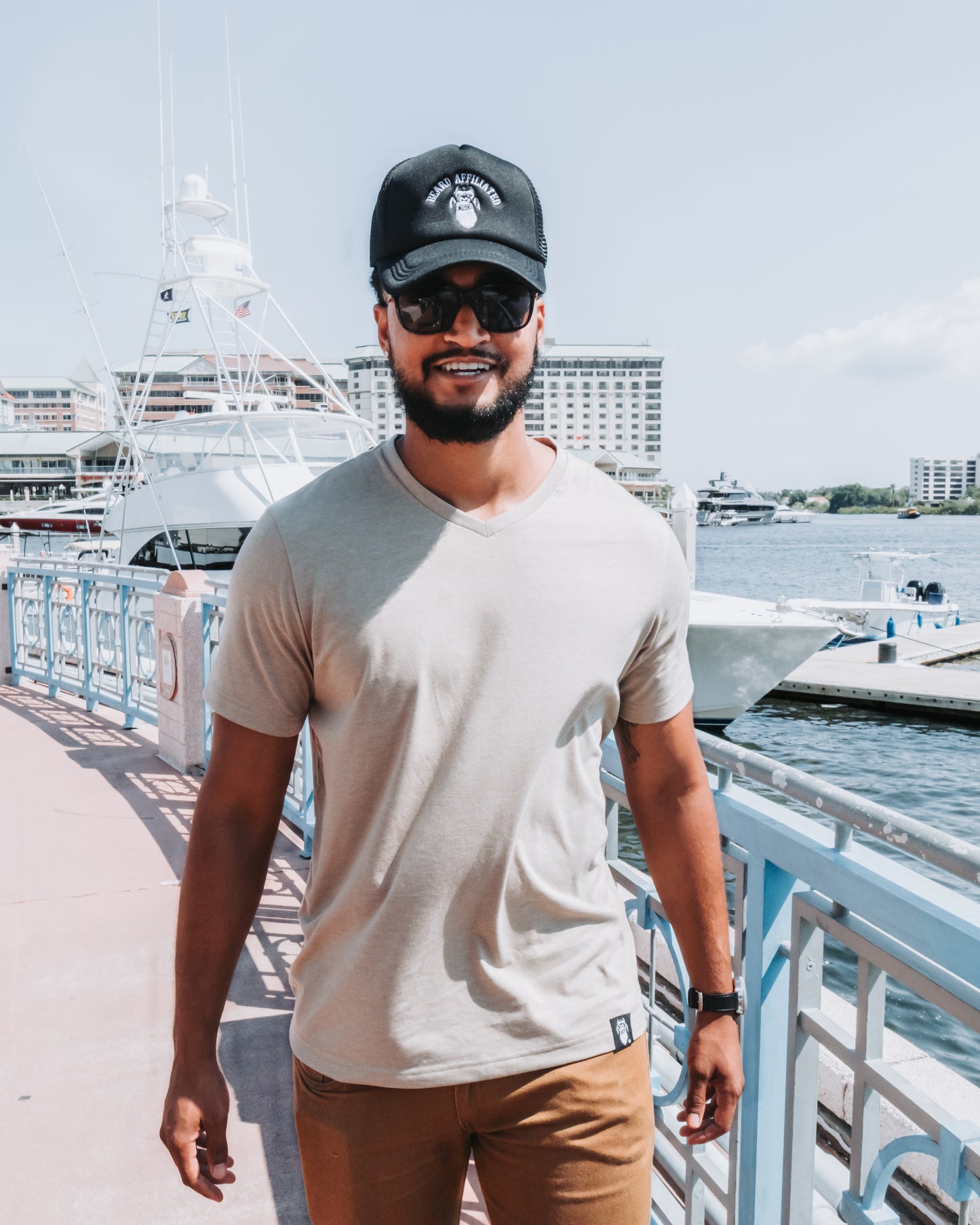 Beard Affiliated Classic V-Neck