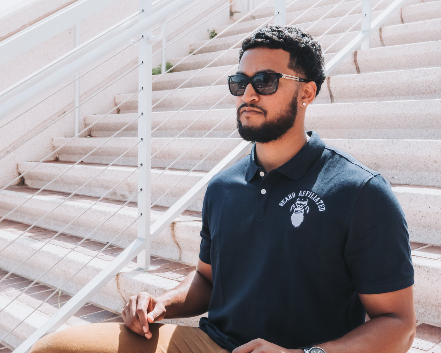 Beard Affiliated Power Polo