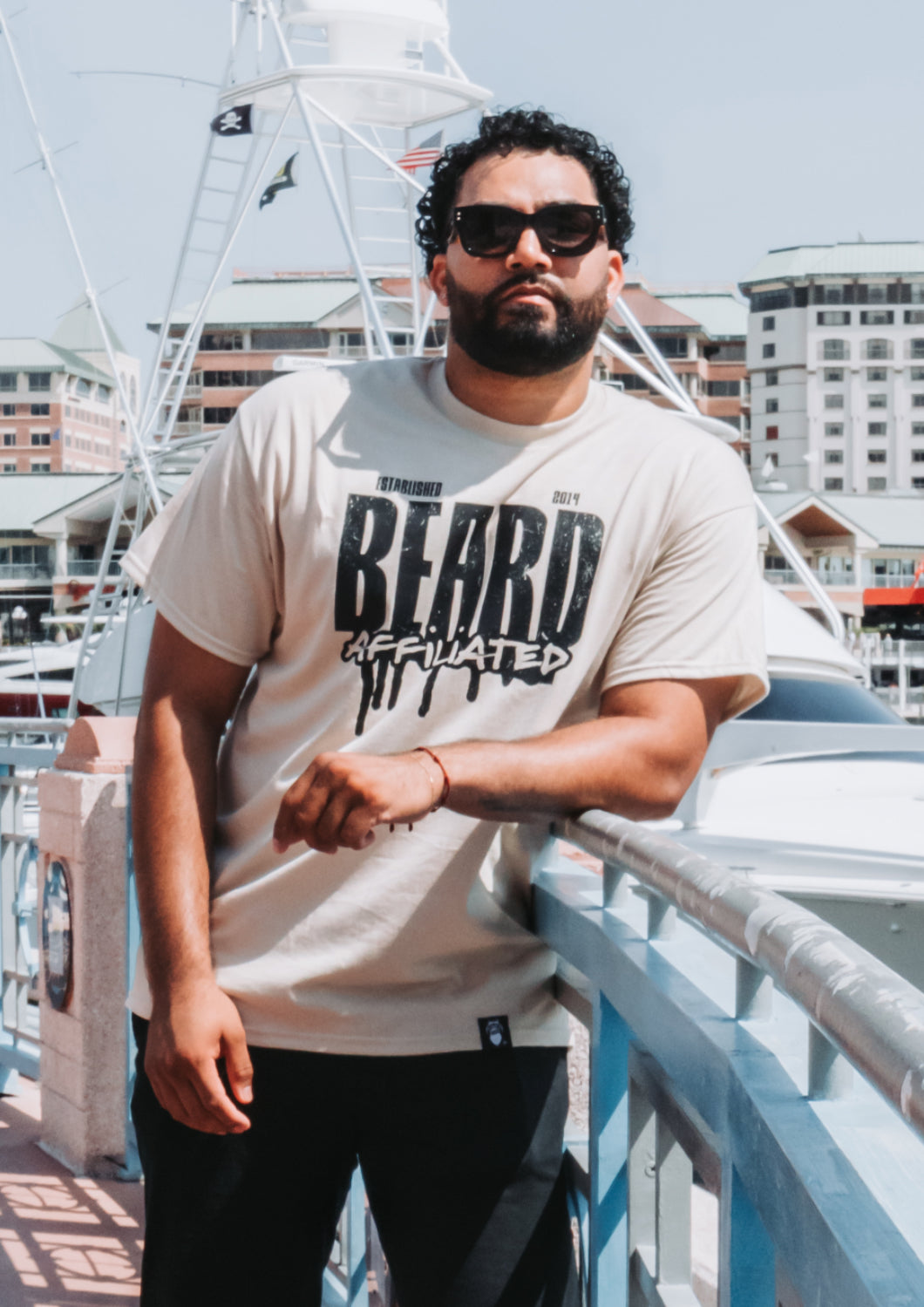 Beard Affiliated Universal Drip "Established" Tee