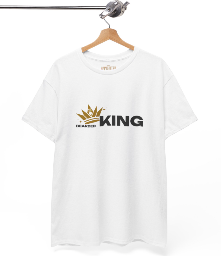 Beard Affiliated Kings Basic T-Shirt- Wear Your Crown