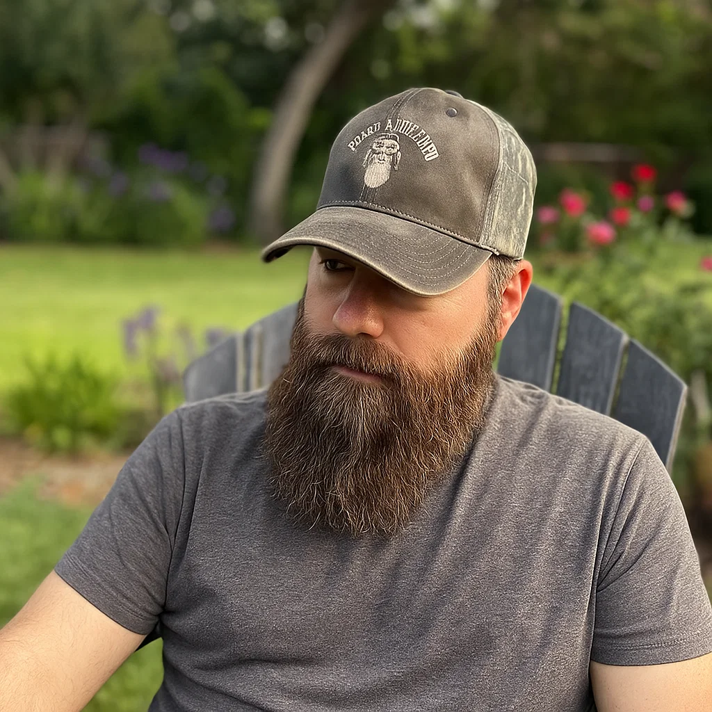 Beard Affiliated Camouflage Baseball Cap
